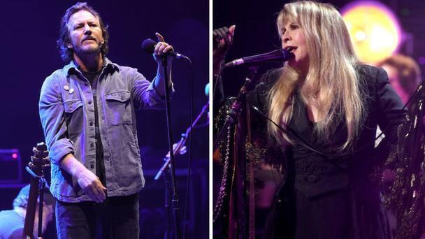 Watch Eddie Vedder And Stevie Nicks Sing 'Stop Draggin' My Heart Around'