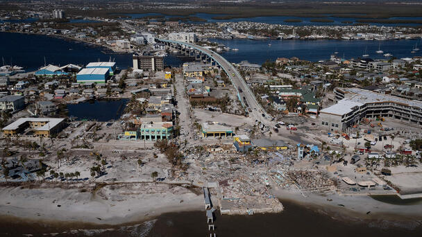 President Biden Views Hurricane Ian Damage In Southwest Florida