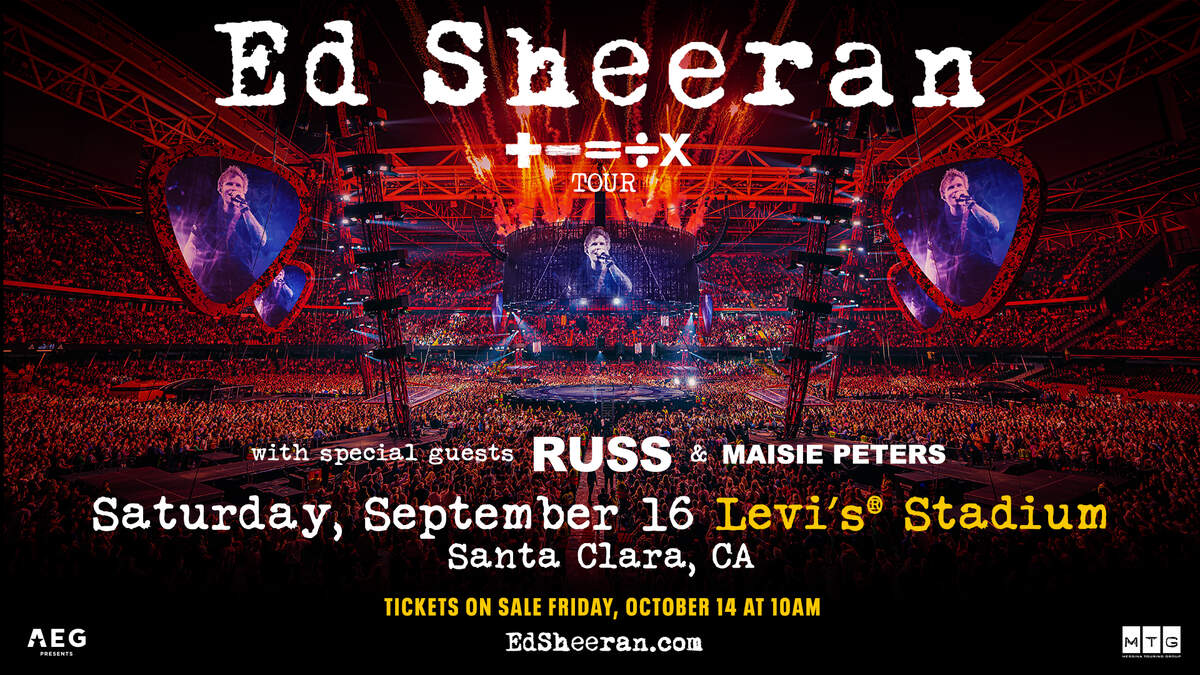 Ed Sheeran @ Levi's Stadium  The Breeze