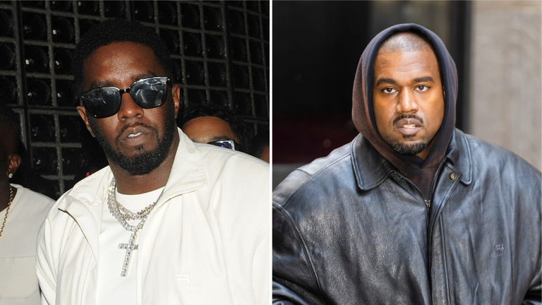 Diddy and Kanye West