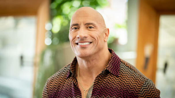 Dwayne The Rock Johnson Plays Rock, Paper, Scissors With Kid in Target