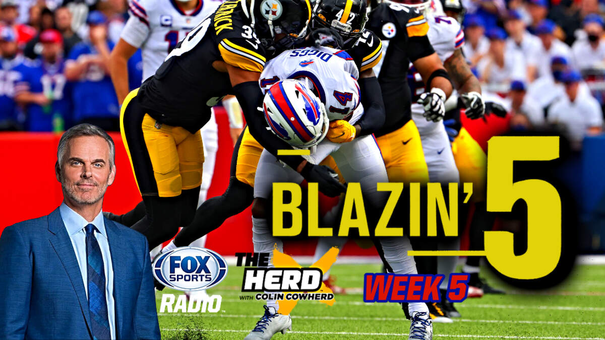 Colin Cowherd's 'Blazin' 5' NFL Week 1 best bets were all wrong