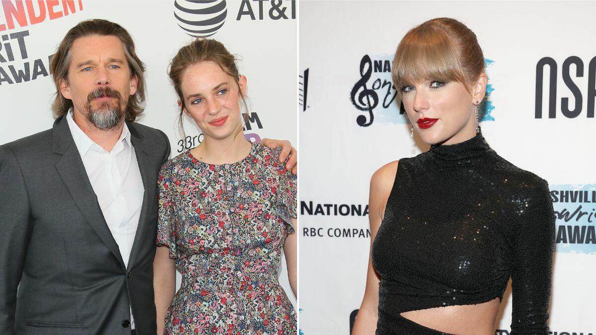 Maya Hawke Shares How She Turned Dad Ethan Hawke Into A Taylor Swift