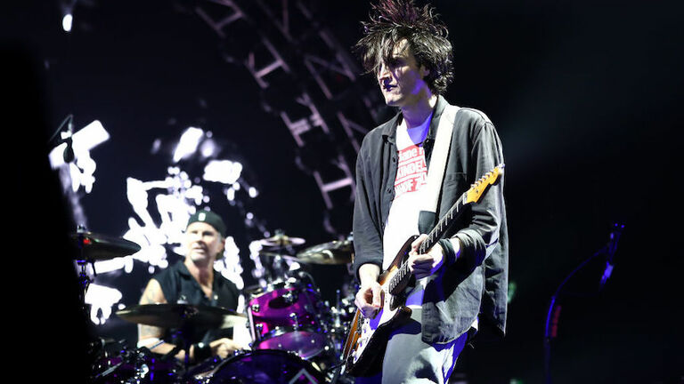 Red Hot Chili Peppers Perform In Auckland