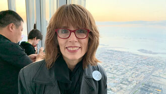 Shelley Kaehr at World's Tallest Building