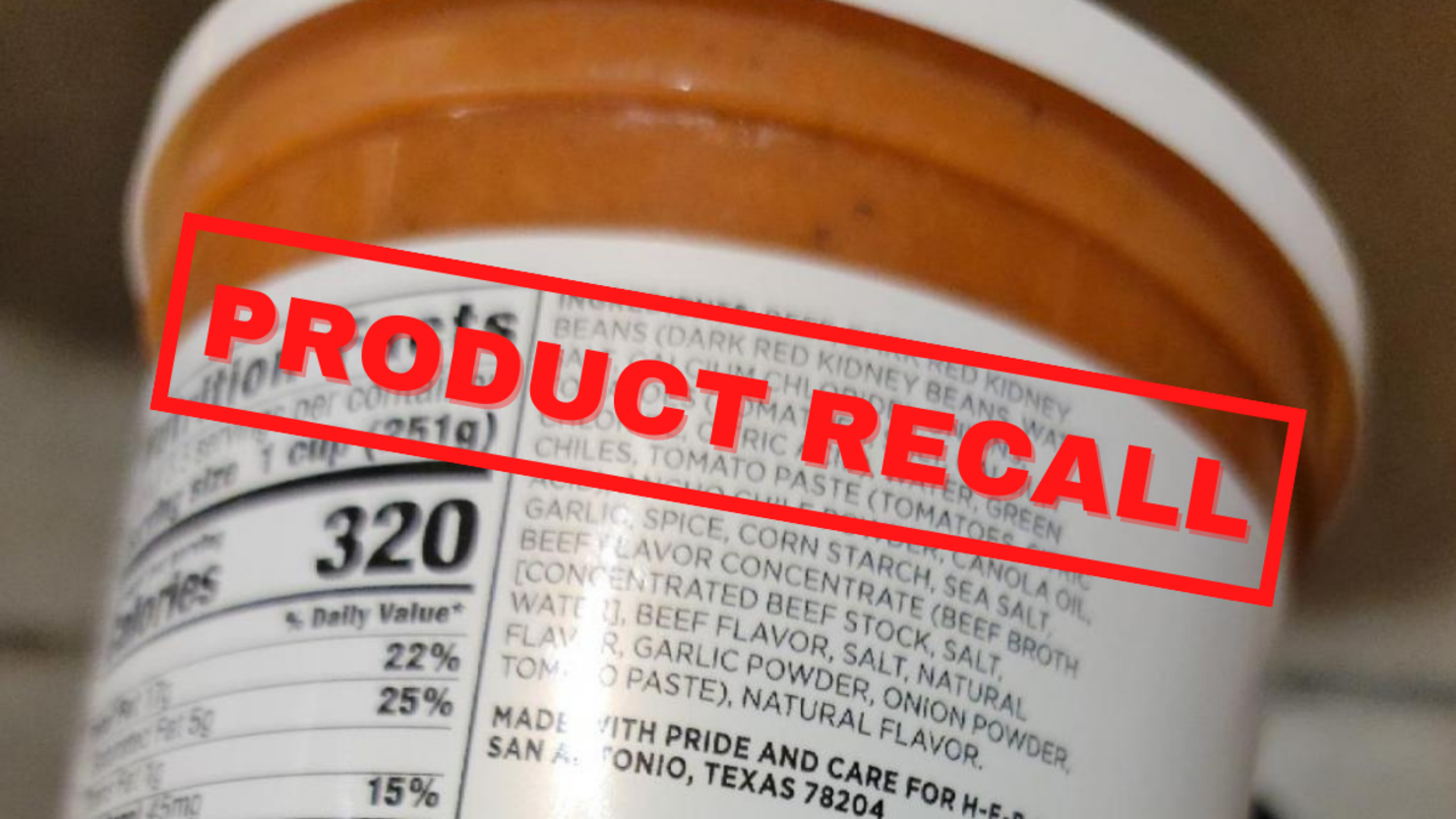 Rao's Brand Soup Recalled Over Label Error