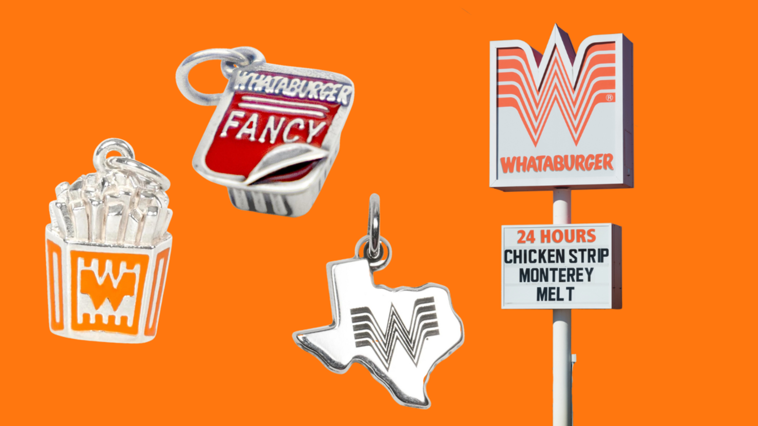 Whataburger charm hot sale