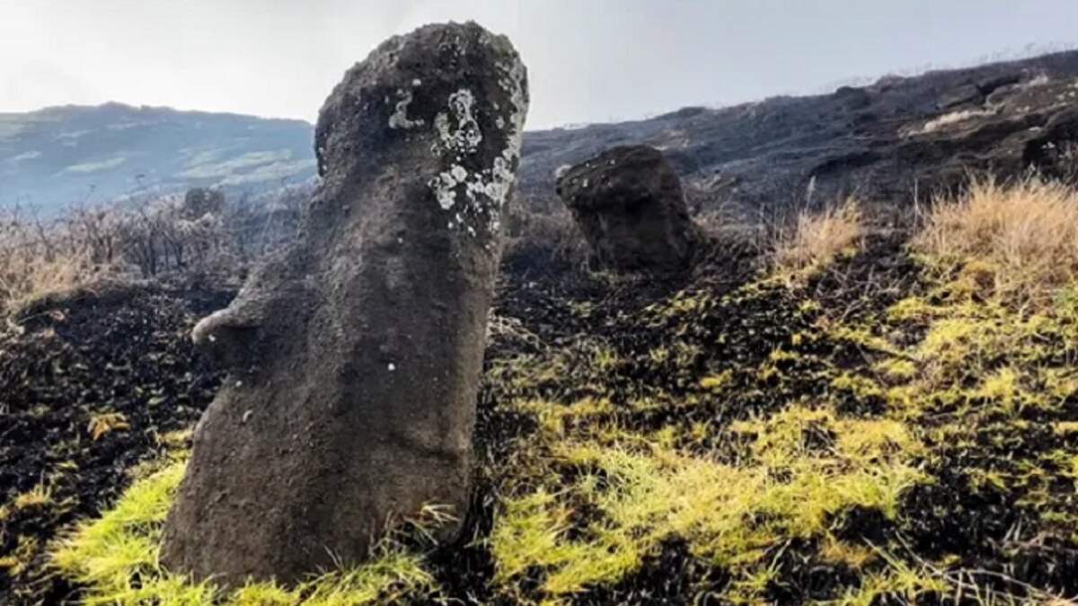 Watch Multiple Easter Island Moai Statues 'Irreparably' Damaged by