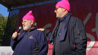 Brown and Crouppen Welcome the Sista Strut Crowd