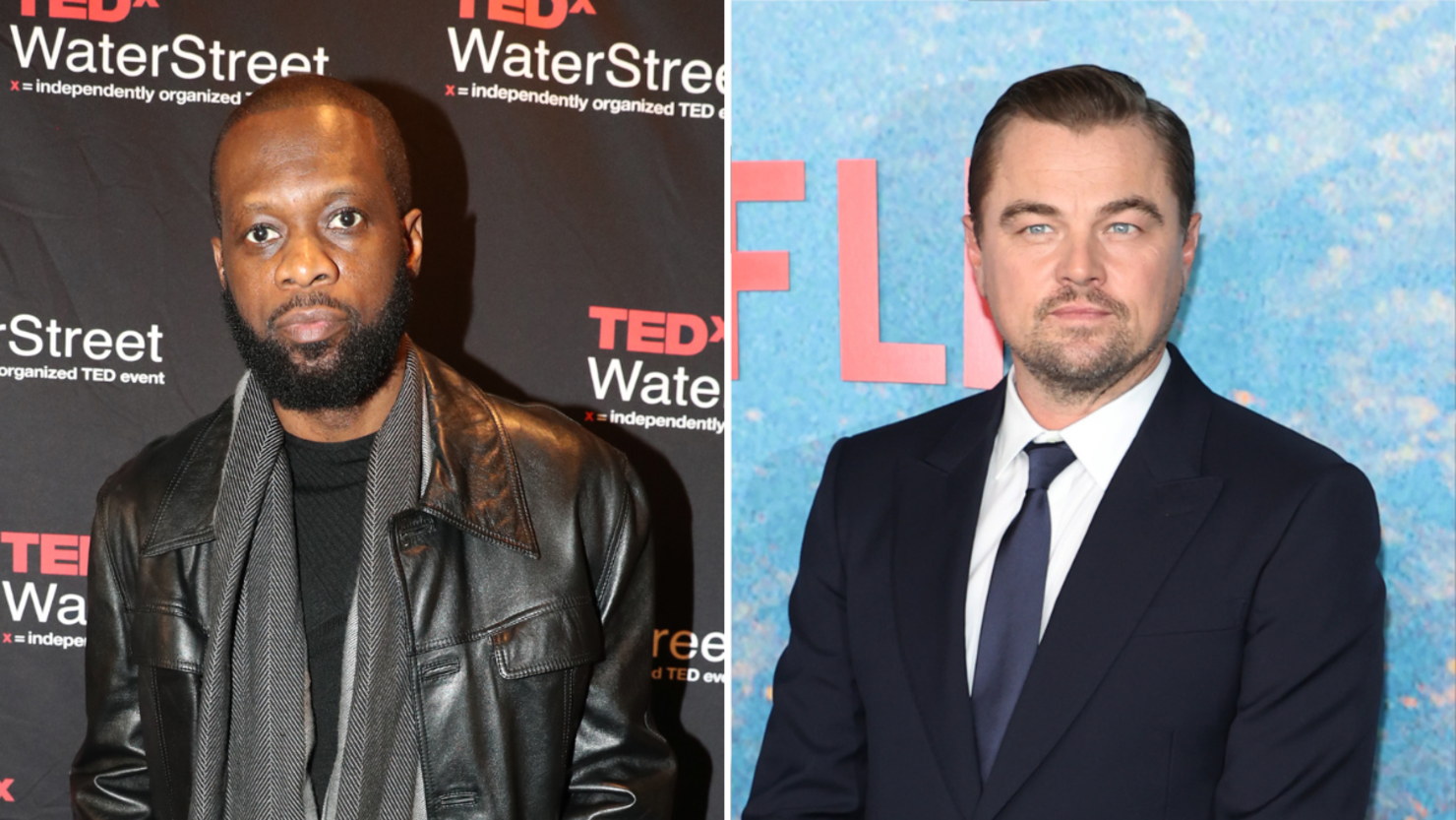 Pras and Leonardo DiCaprio