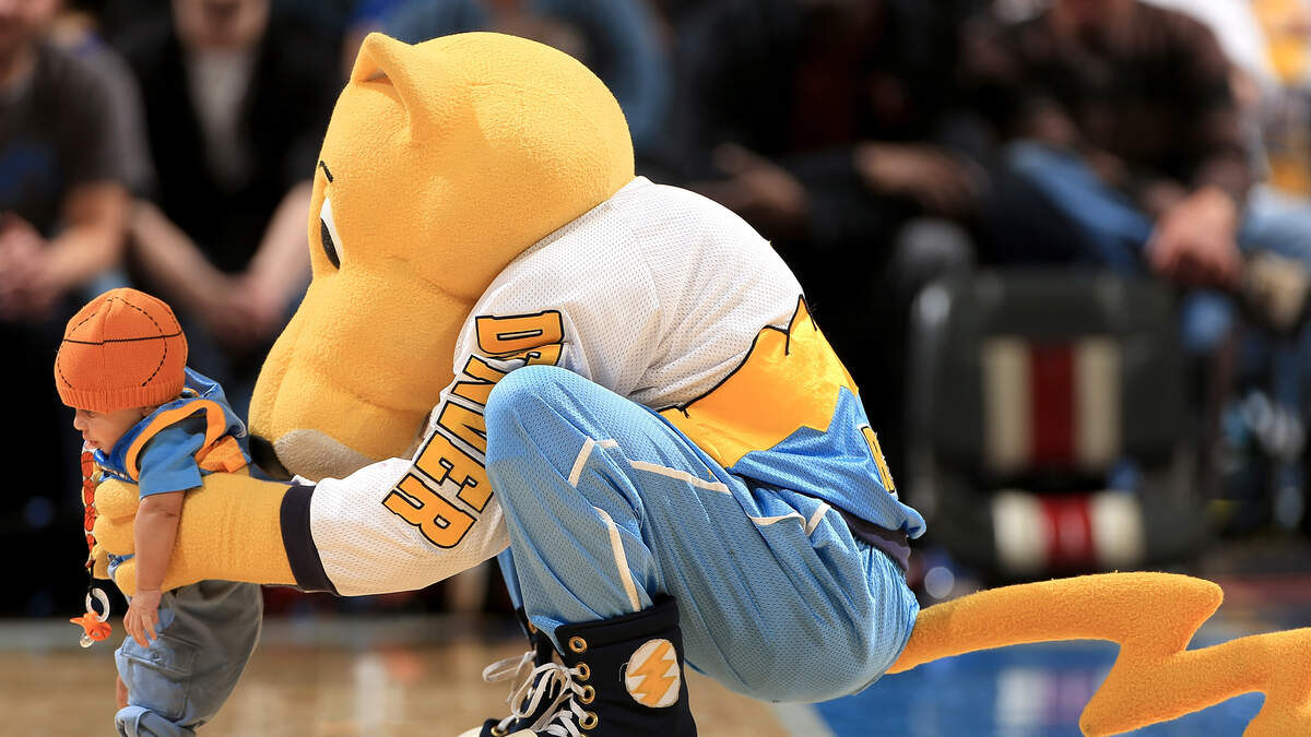 Denver Nuggets' Rocky Tops List of Highest-Paid NBA Mascots