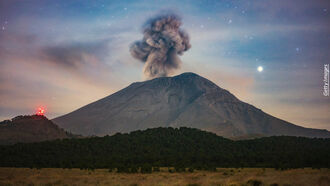 Watch: UFO Flies into the Popocatepetl Volcano