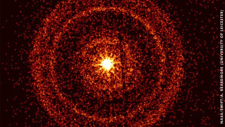 Astronomers Detect Massive Gamma-Ray Burst