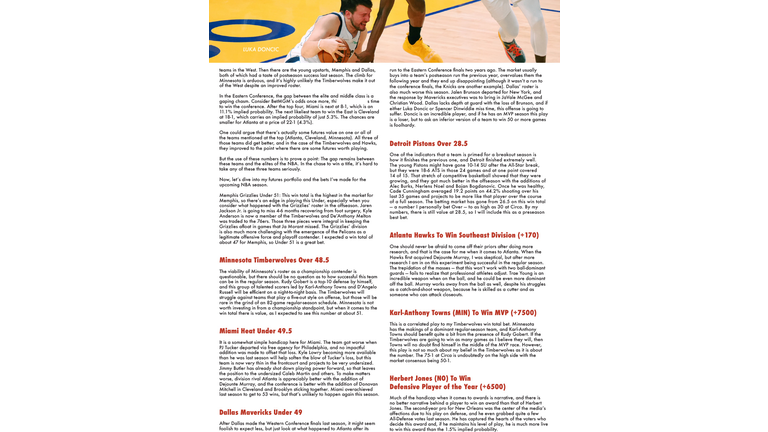 WBZT-AM 2022-23 NBA Betting Guide - Page 6
