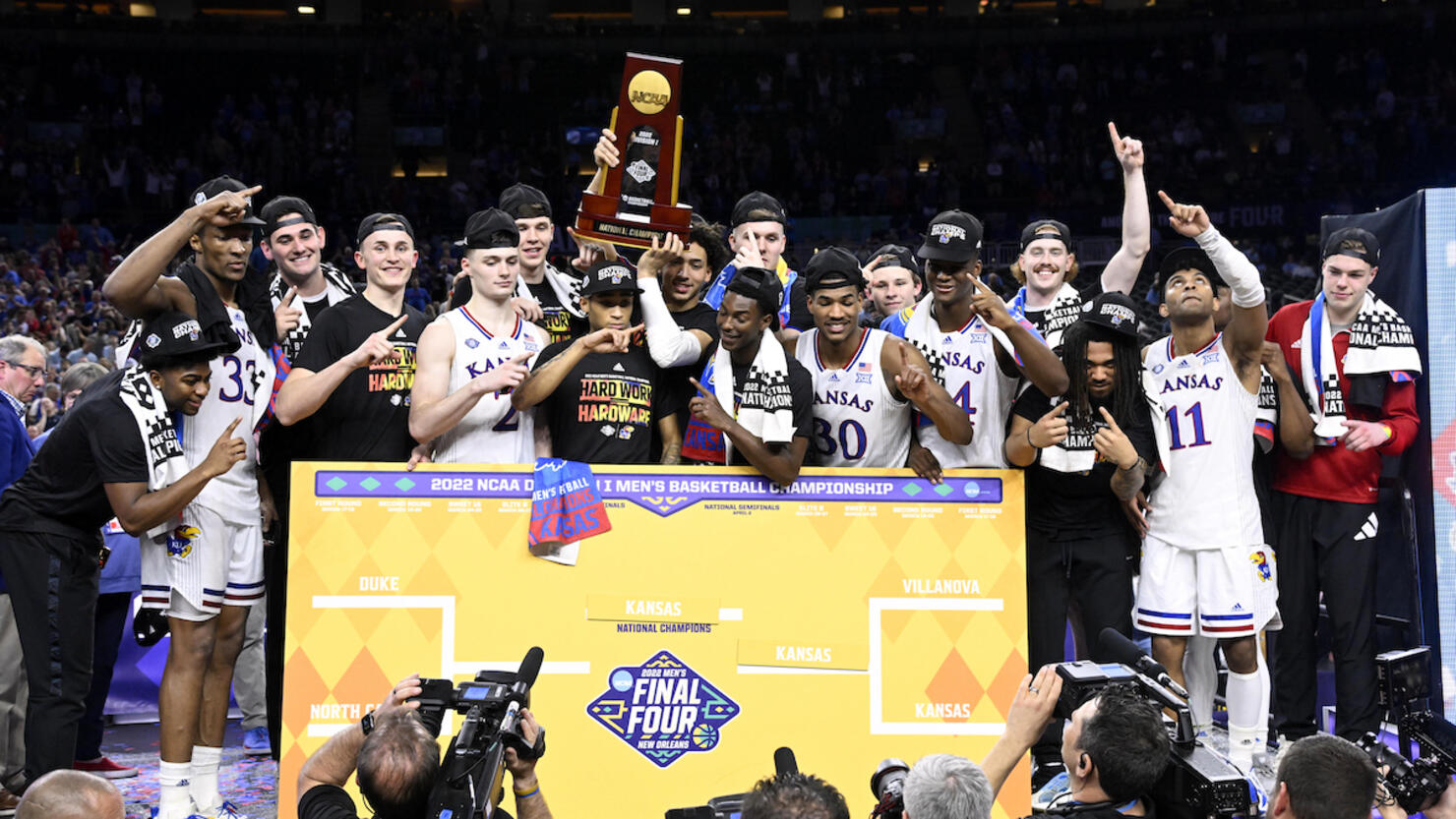 University of Kansas vs University of North Carolina, 2022 NCAA Men's National Championship