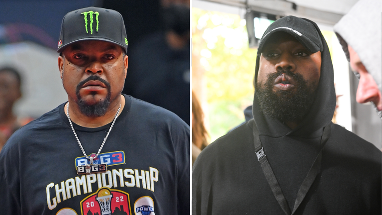 Ice Cube and Kanye West
