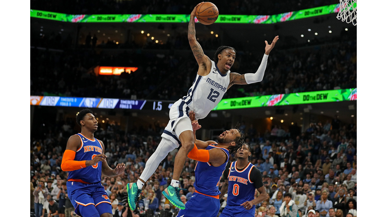 New York Knicks v Memphis Grizzlies