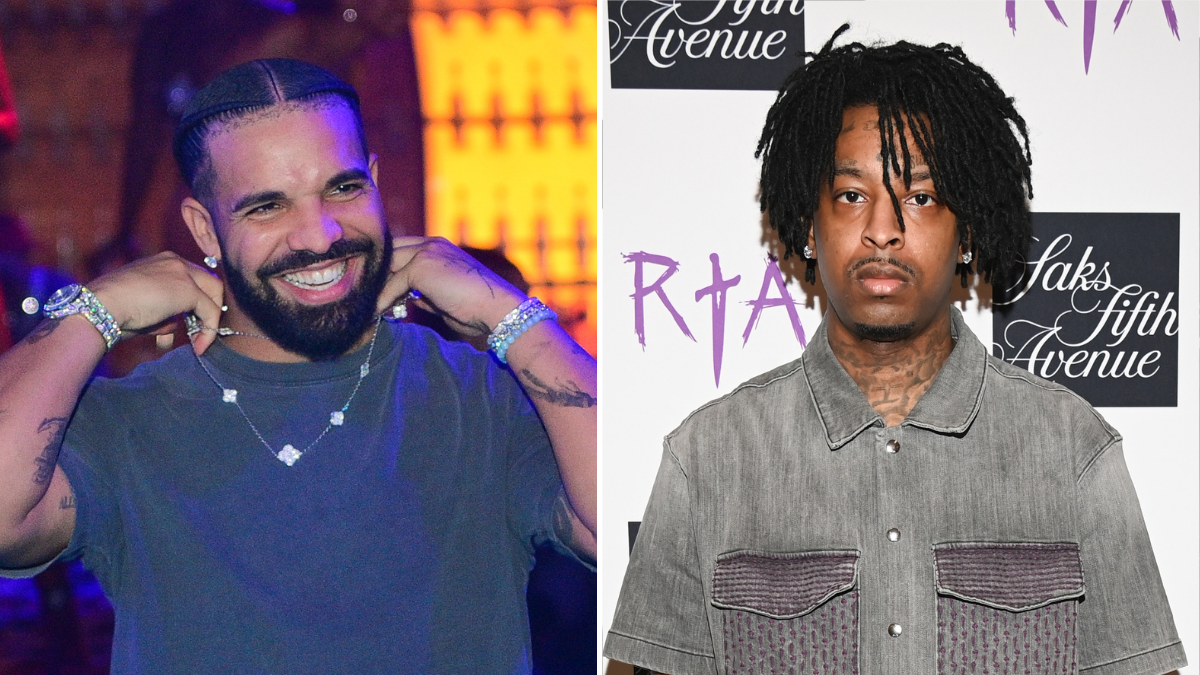 Drake Invades 21 Savage's Set During MorehouseSpelman's