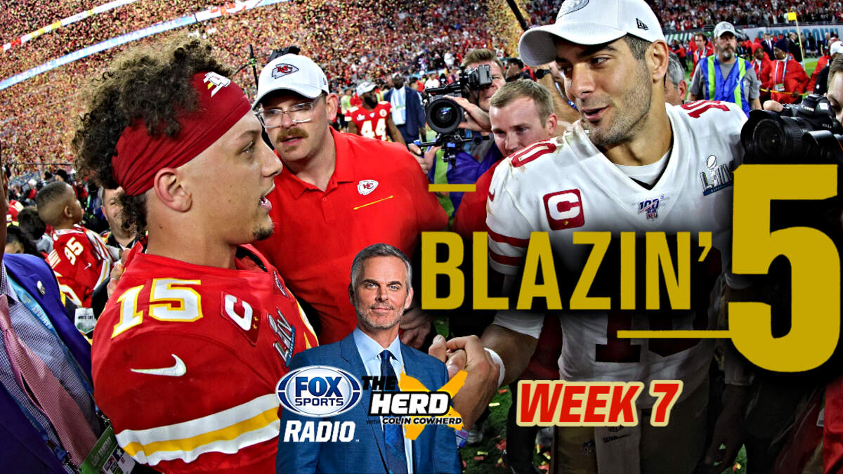 Colin Cowherd's Week 15 Blazing 5 Picks