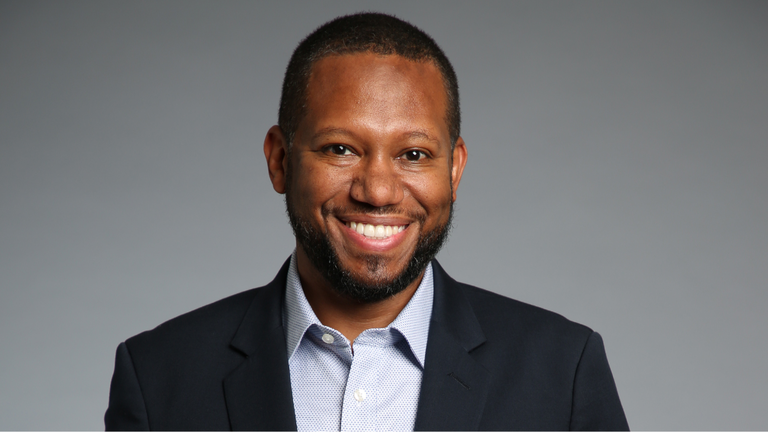 Smiling man wearing suit
