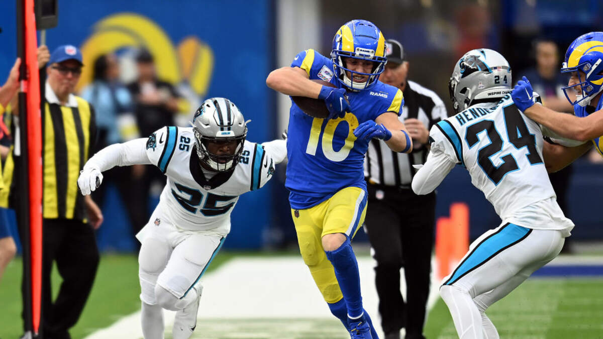 97-year-old veteran surprised with Rams tickets, meets Cooper Kupp