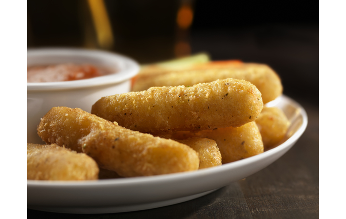 Crispy Mozzarella Sticks