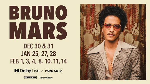 Bruno Mars in Las Vegas (Jan - Feb 2023)