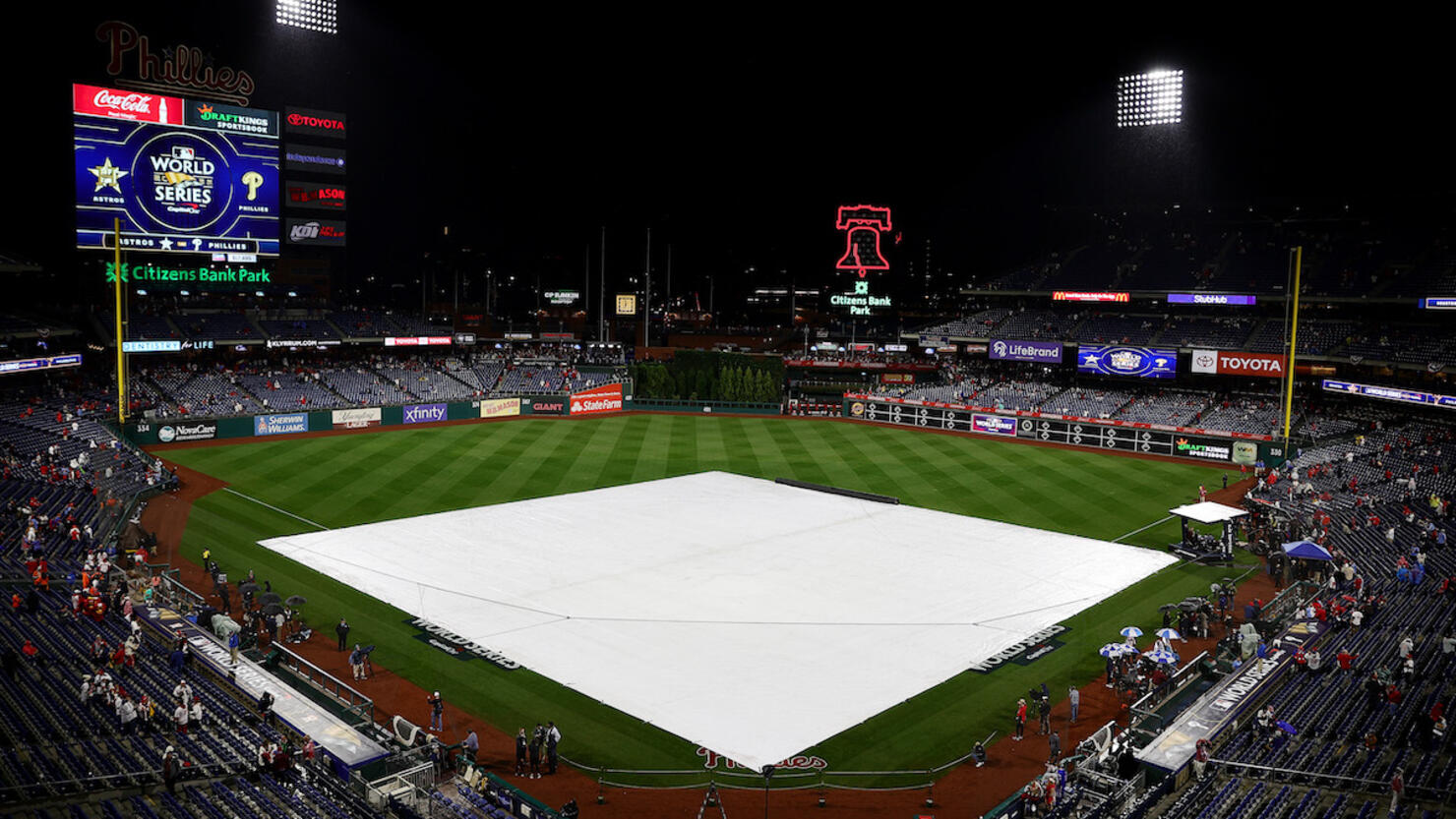 Getting a preview of Game 3 of the World Series from Citizens Bank