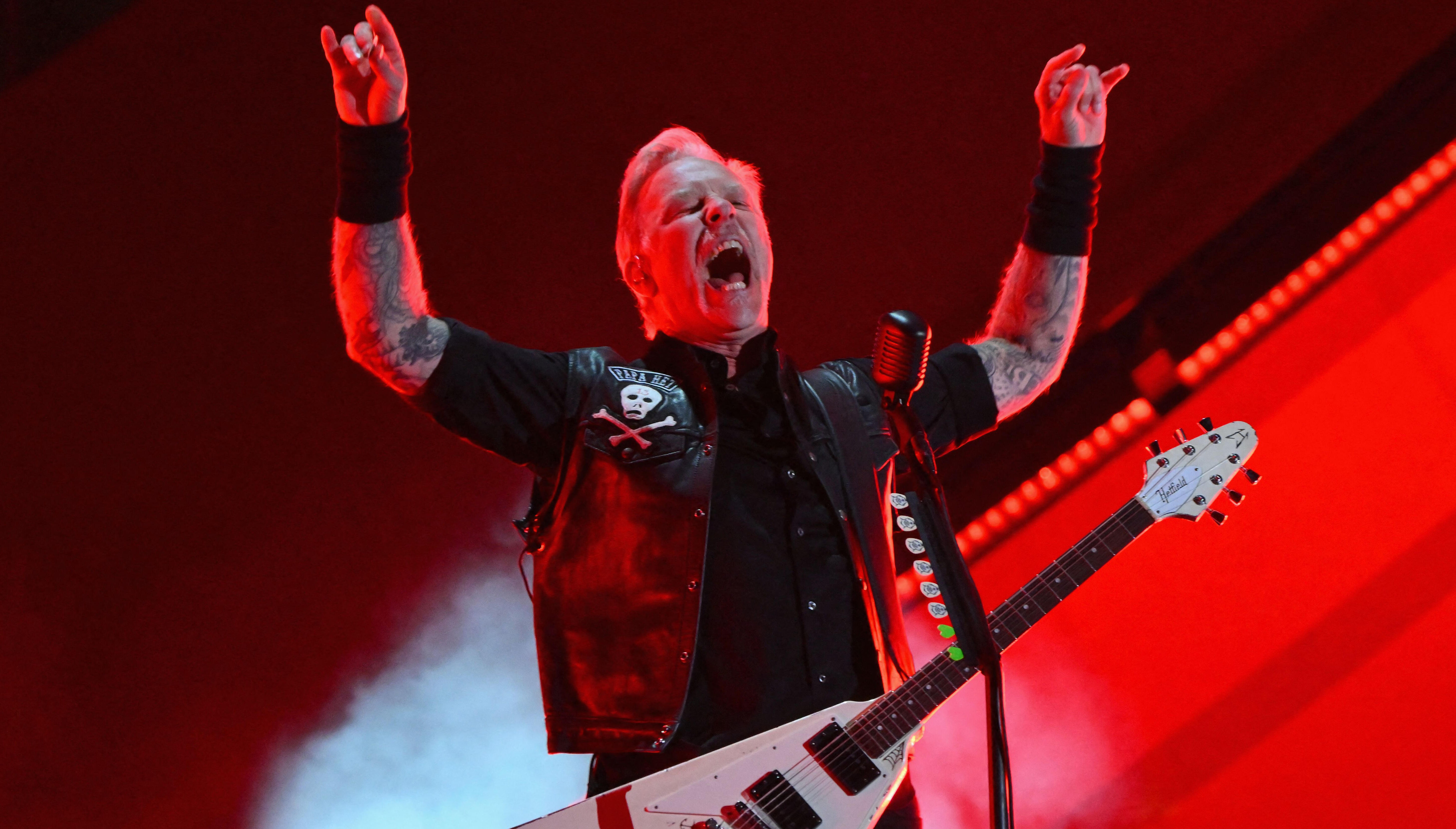 It's settled: James Hetfield had the best Halloween costume this