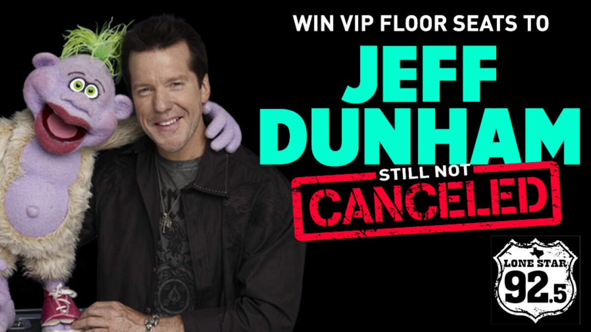 Win VIP Tickets to Jeff Dunham's "Still Not Canceled" Tour Lone Star 92.5