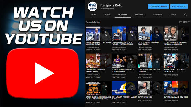 Watch Fox Sports Radio on YouTube!