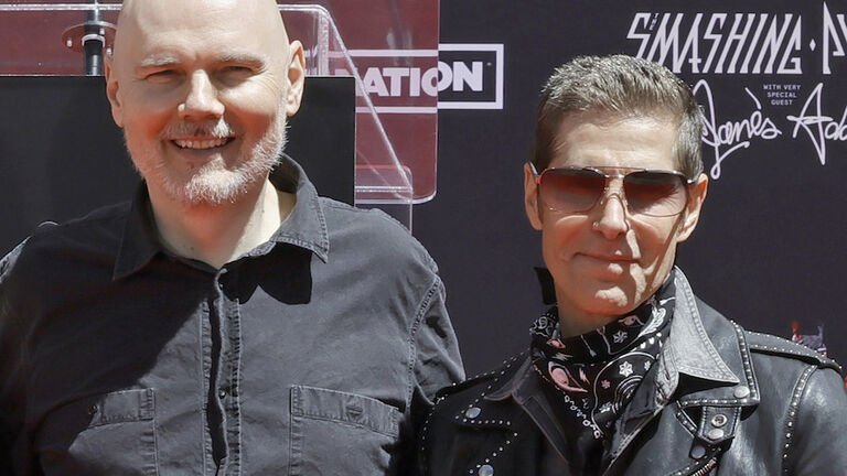 TCL Chinese Theatre Hosts Handprint And Footprint Ceremony Honoring Band The Smashing Pumpkins