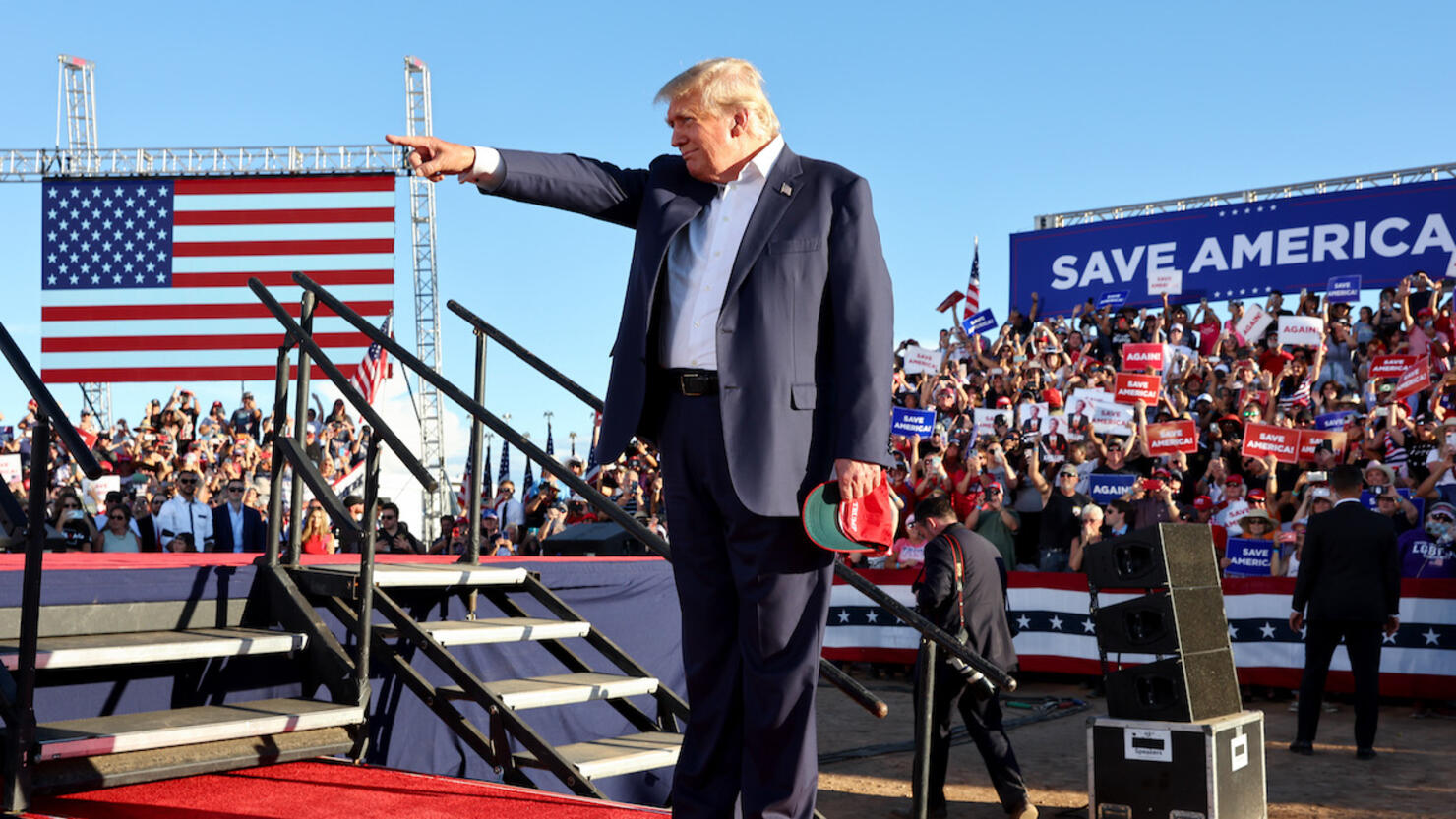 Donald Trump Holds Campaign Rally In Support Of Arizona GOP Candidates