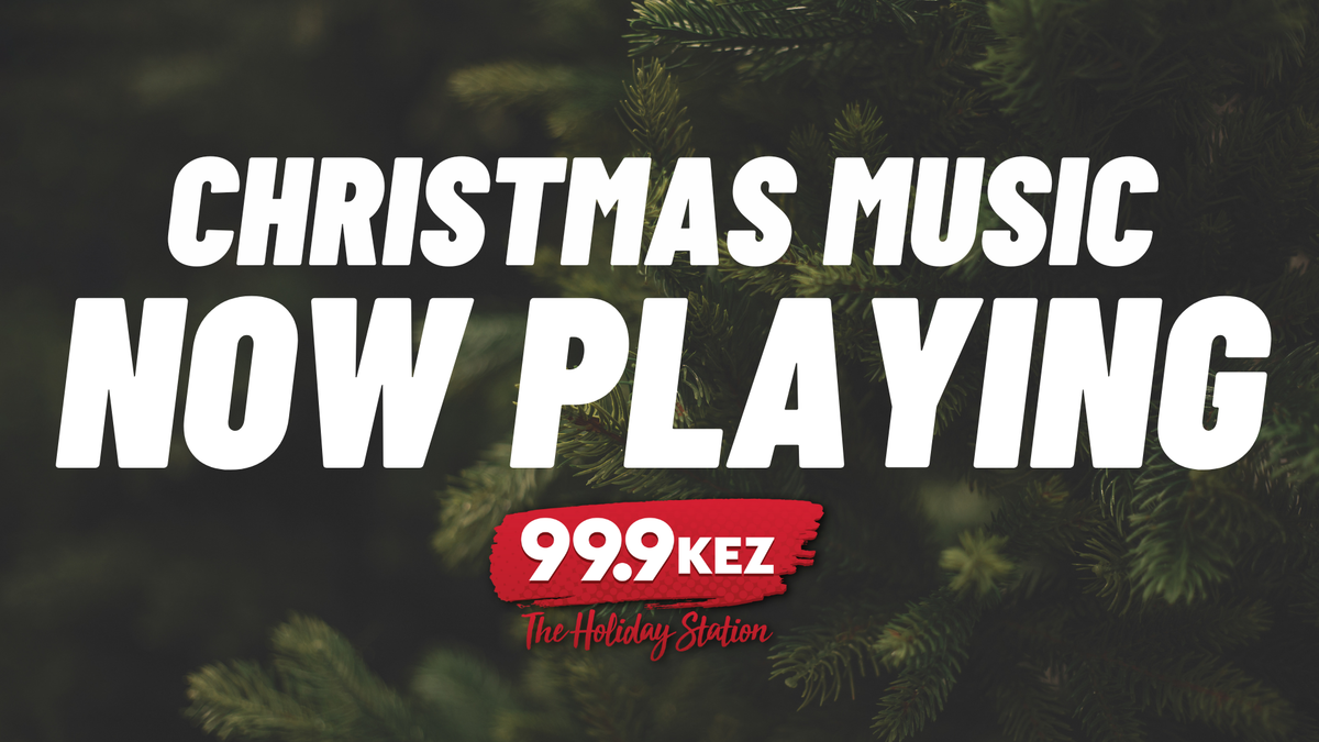 99.9 KEZ Has Officially Flipped The Switch To Christmas Music 99.9