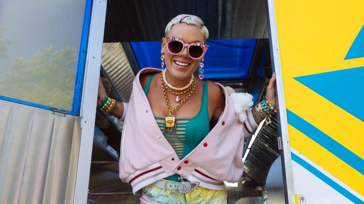 Pink Dances Through Hard Times On New Song 'Never Gonna Not Dance Again