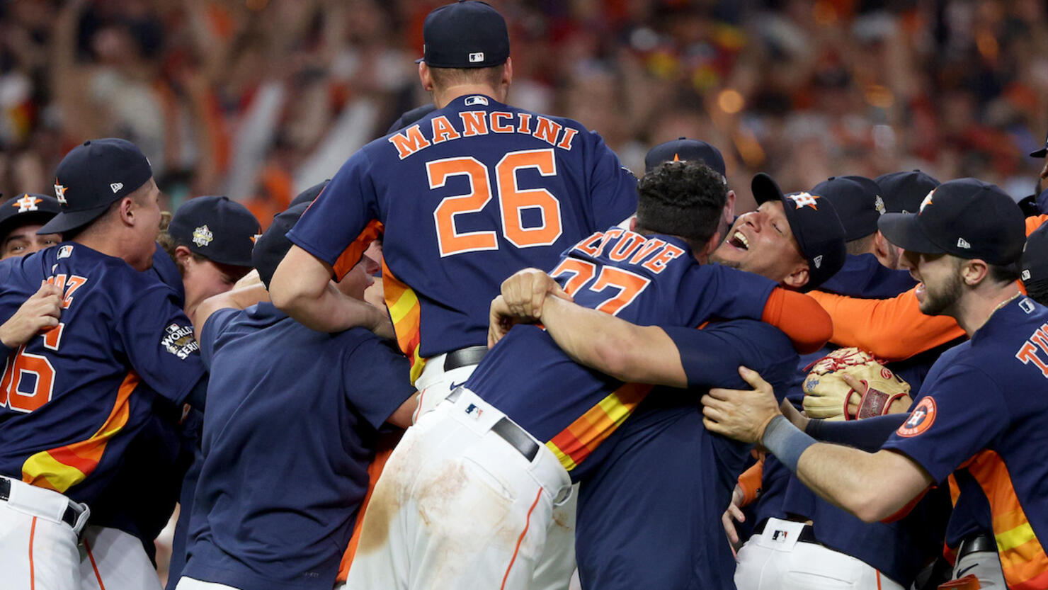 Reaction to the Astros winning the 2022 World Series!