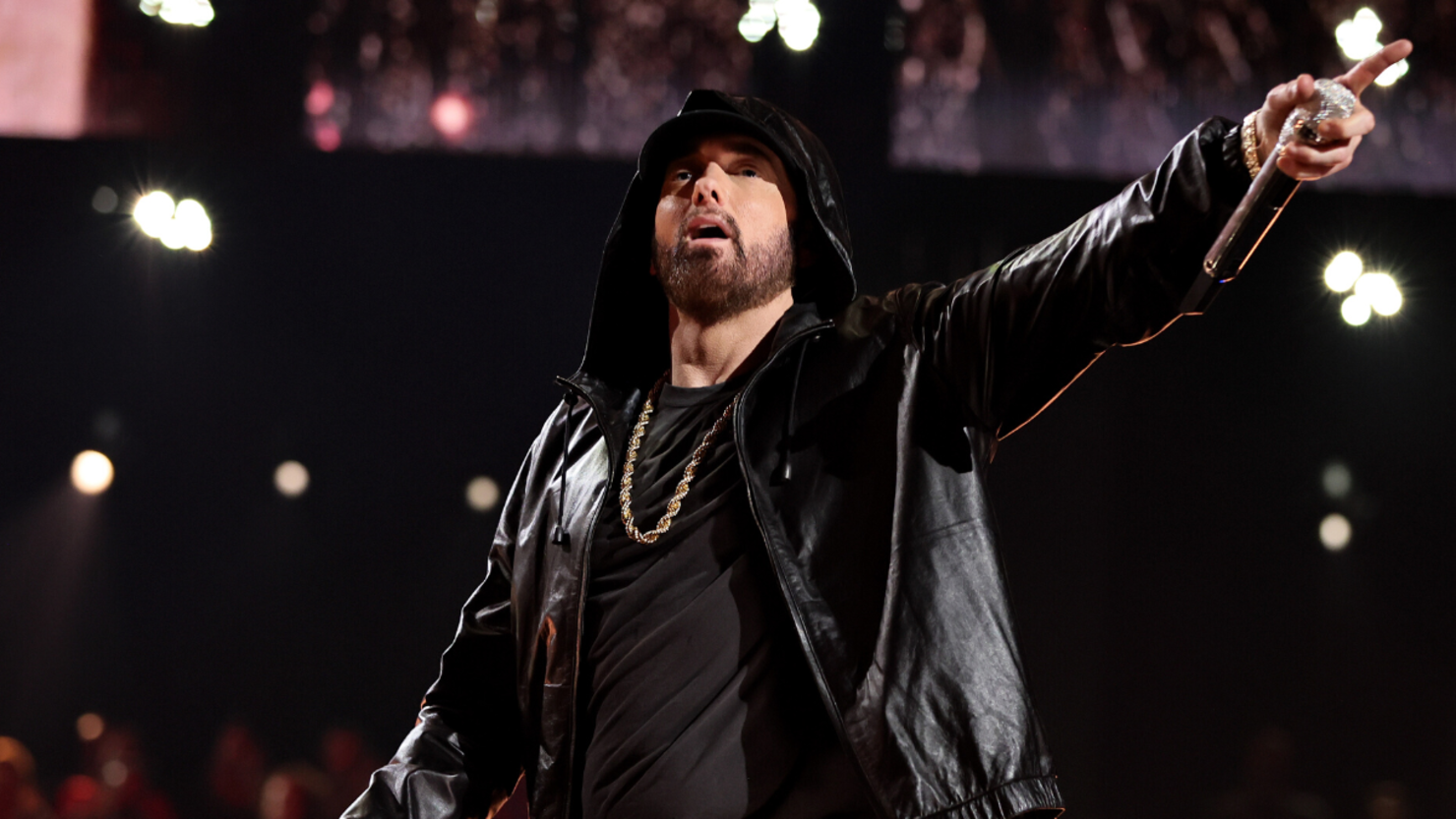 Eminem Inducted Into Rock & Roll Hall Of Fame By Dr. Dre