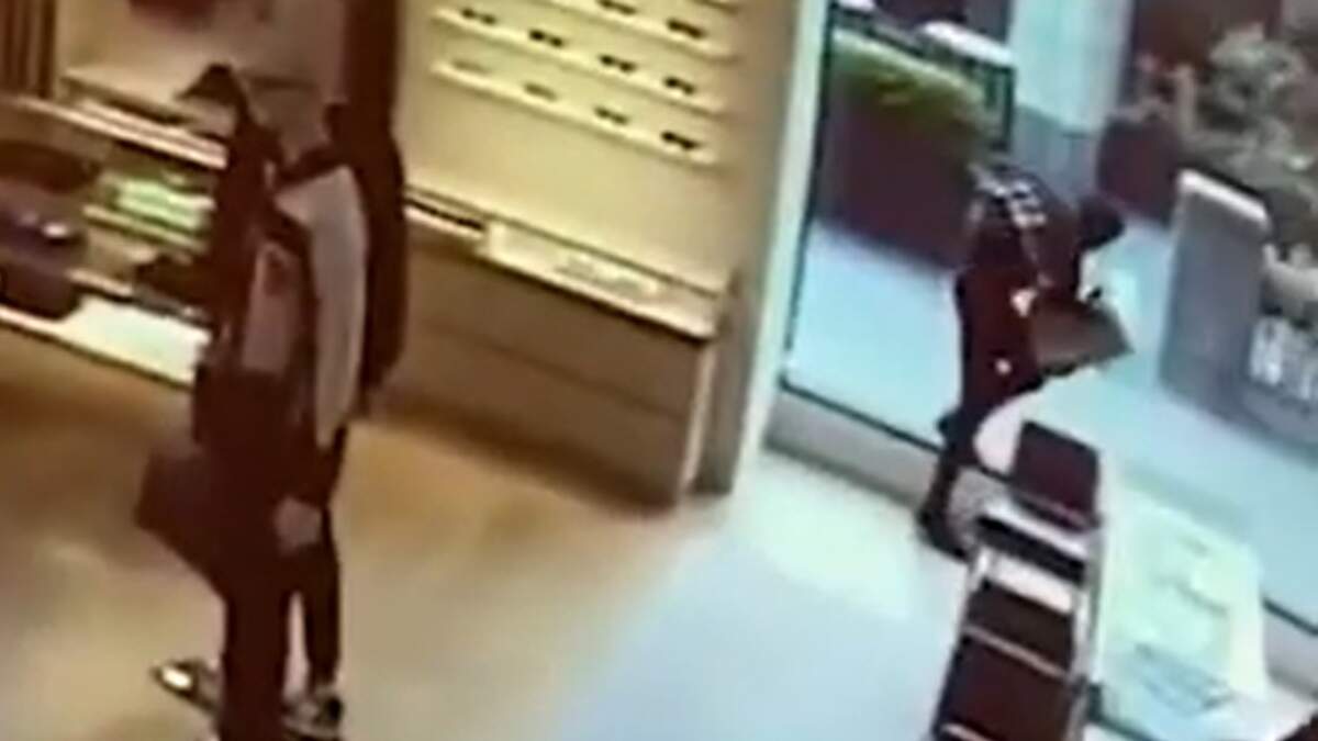 Watch Thief Knocks Himself Out While Fleeing Handbag Heist