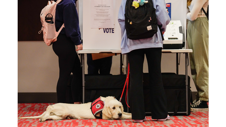 Americans Head To The Polls To Vote In The 2022 Midterm Elections