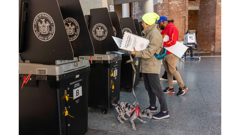 Americans Head To The Polls To Vote In The 2022 Midterm Elections