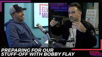  Preparing For Our Stuff-Off With Bobby Flay 