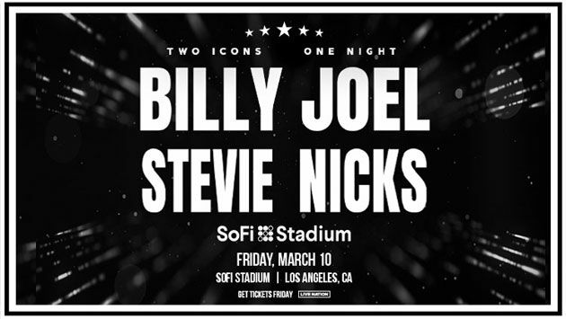 Billy Joel with Stevie Nicks at SoFi Stadium (3/10)
