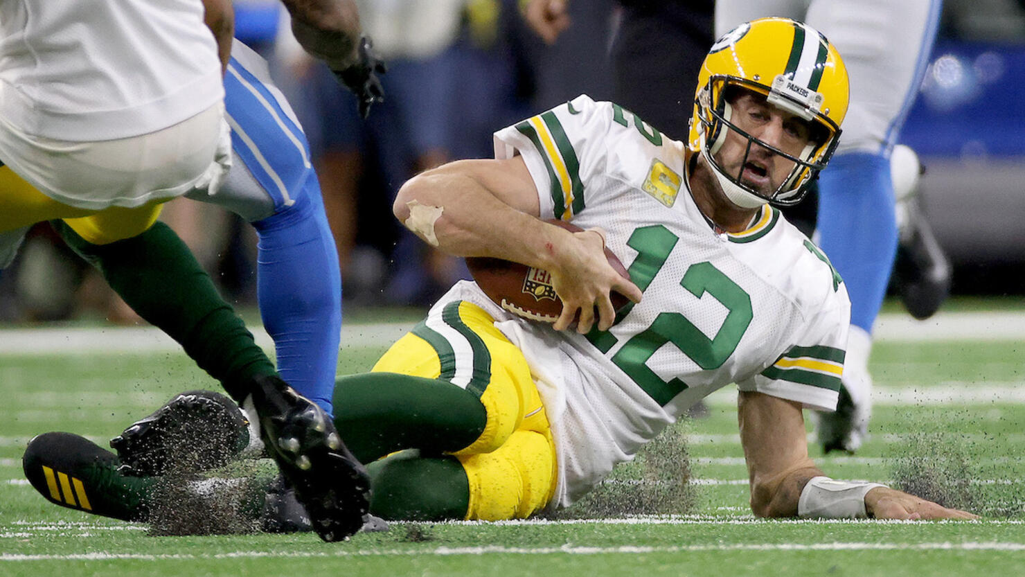 Lions hand Aaron Rodgers, Packers fifth straight loss - Duluth