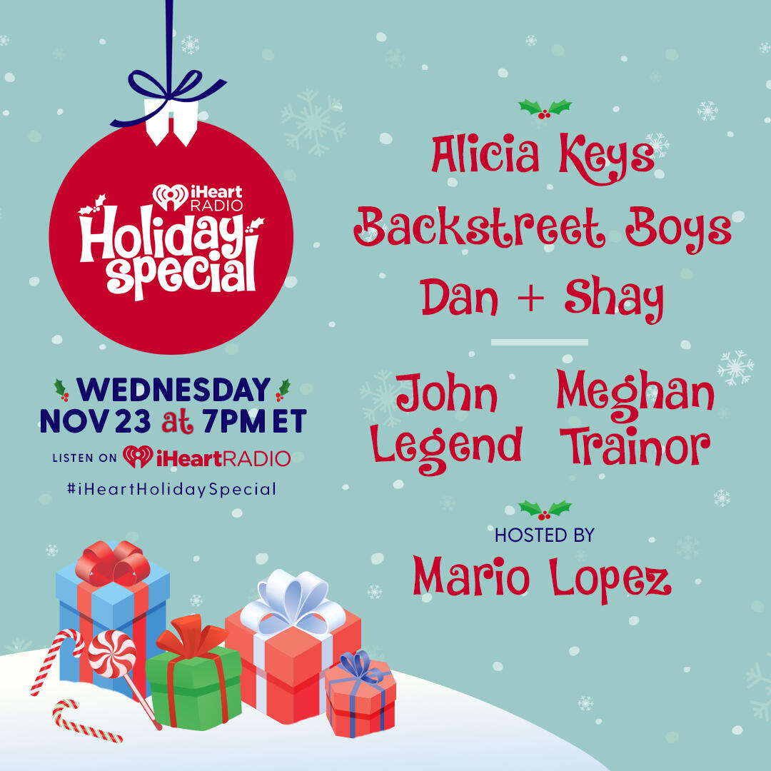 iHeartRadio Holiday Special - Wednesday, November 23 at 7pm ET