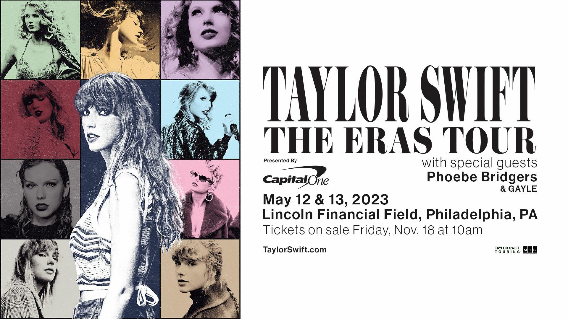 Taylor Swift ERAS Tour Philadelphia B104