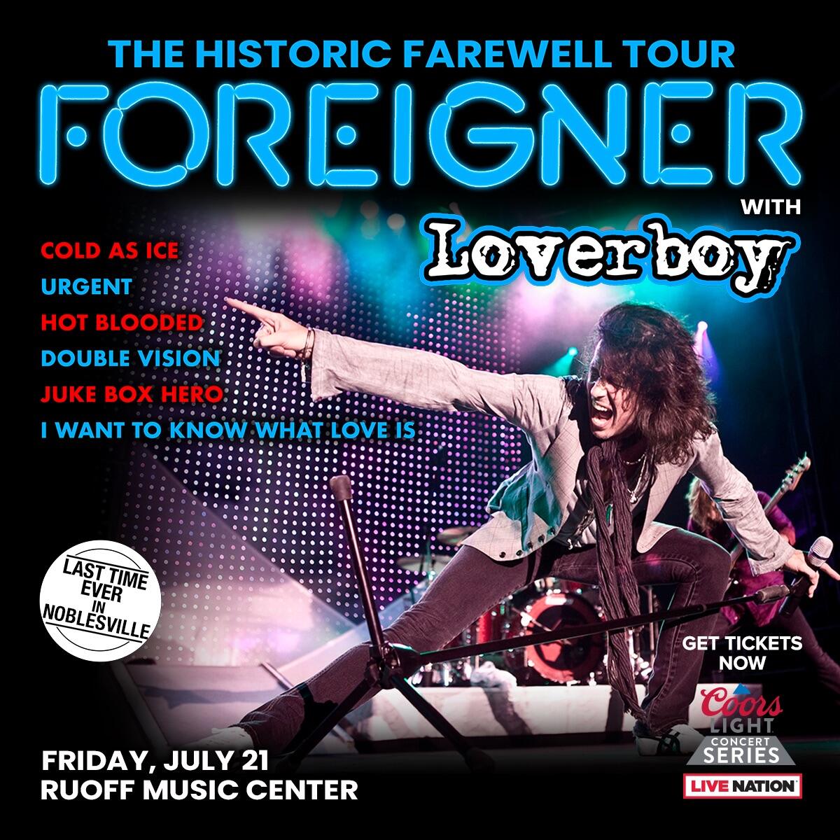 Foreigner: The Historic Farewell Tour | Q95