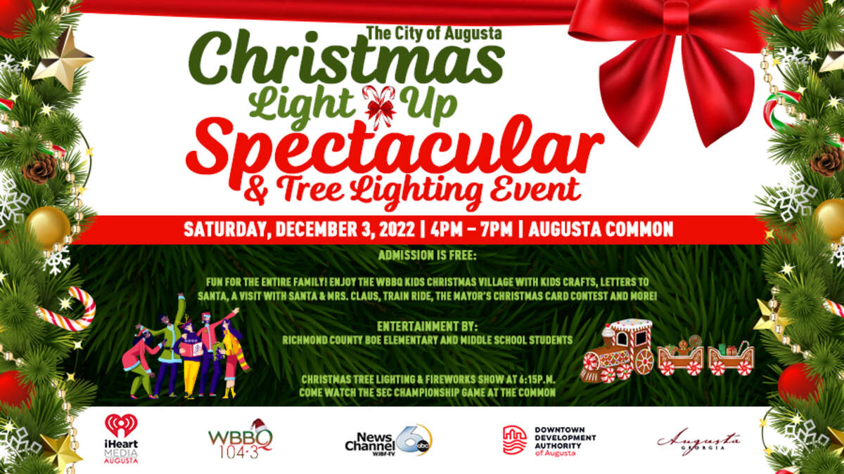 The City of Augusta Light Up Spectacular & Tree Lighting Event 104.3 WBBQ