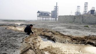 Video: Drought in China Reveals Puzzling 'Alien' Patterns in Dry Lake Bed