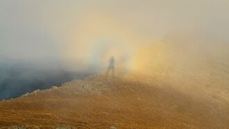 Watch: British Hiker Walks Alongside 'Spectre'