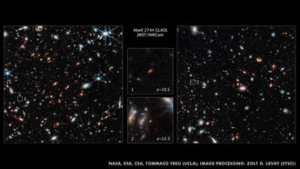 James Webb Telescope Captures Early Galaxies 